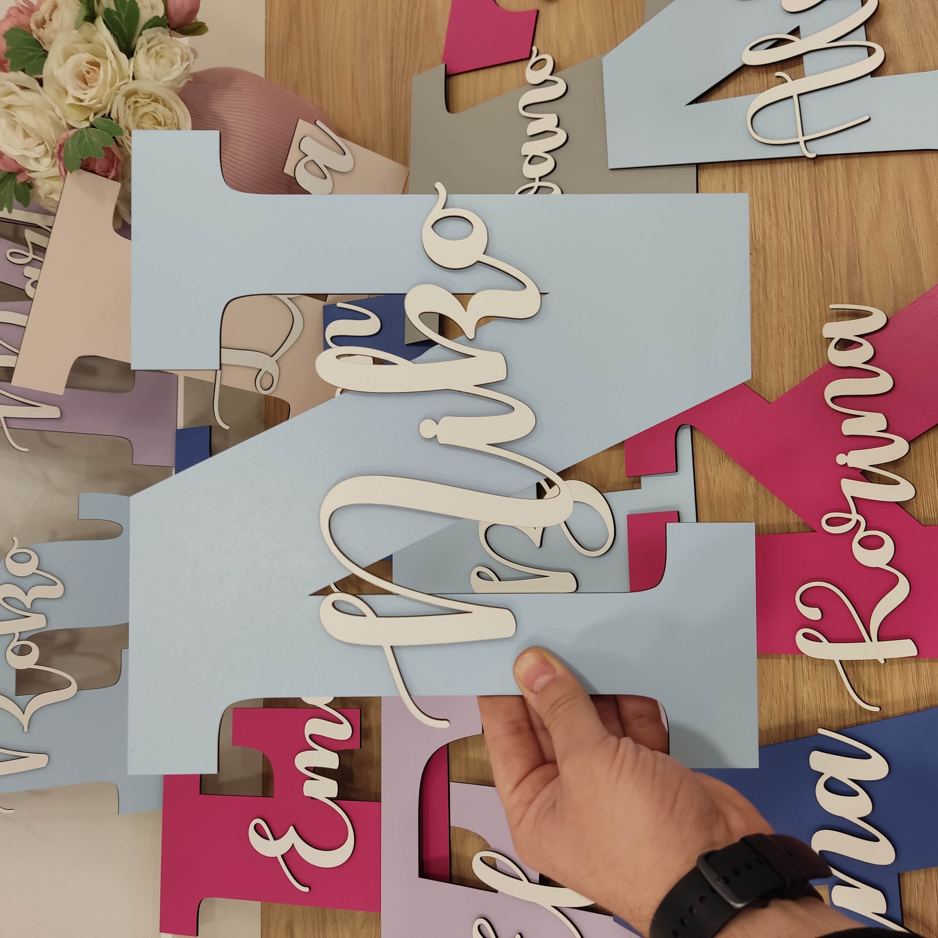 Veliko slovo s imenom - personalizirani poklon