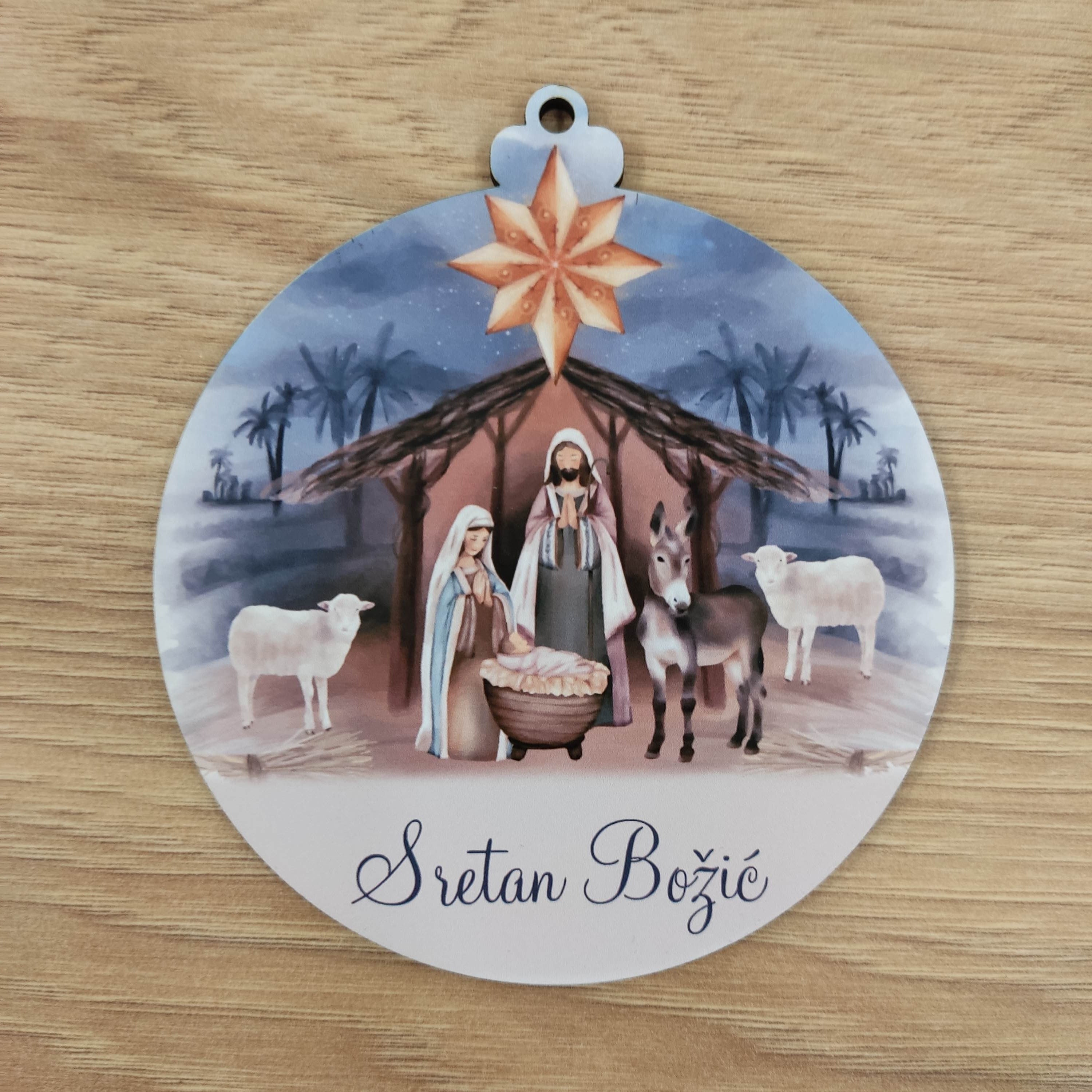 Kuglice za bor  / ukrasi za jelku - personalizirano