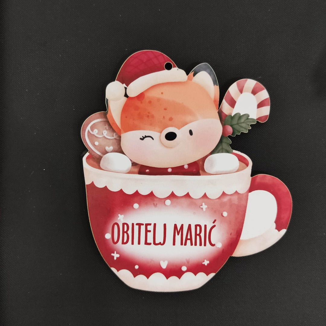 Kuglice za bor  / ukrasi za jelku - personalizirano